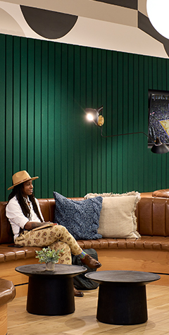 Lounge area