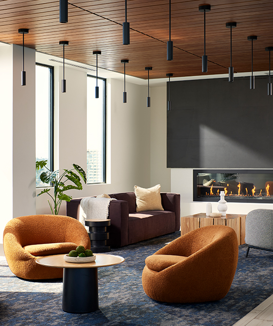 Lounge area