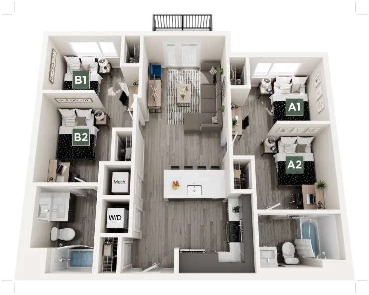 Bexley B Floor plan
